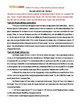 Các topic thi nói môn Anh văn Lớp 6